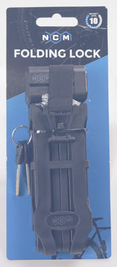 NCM High Security Folding Lock with Keys