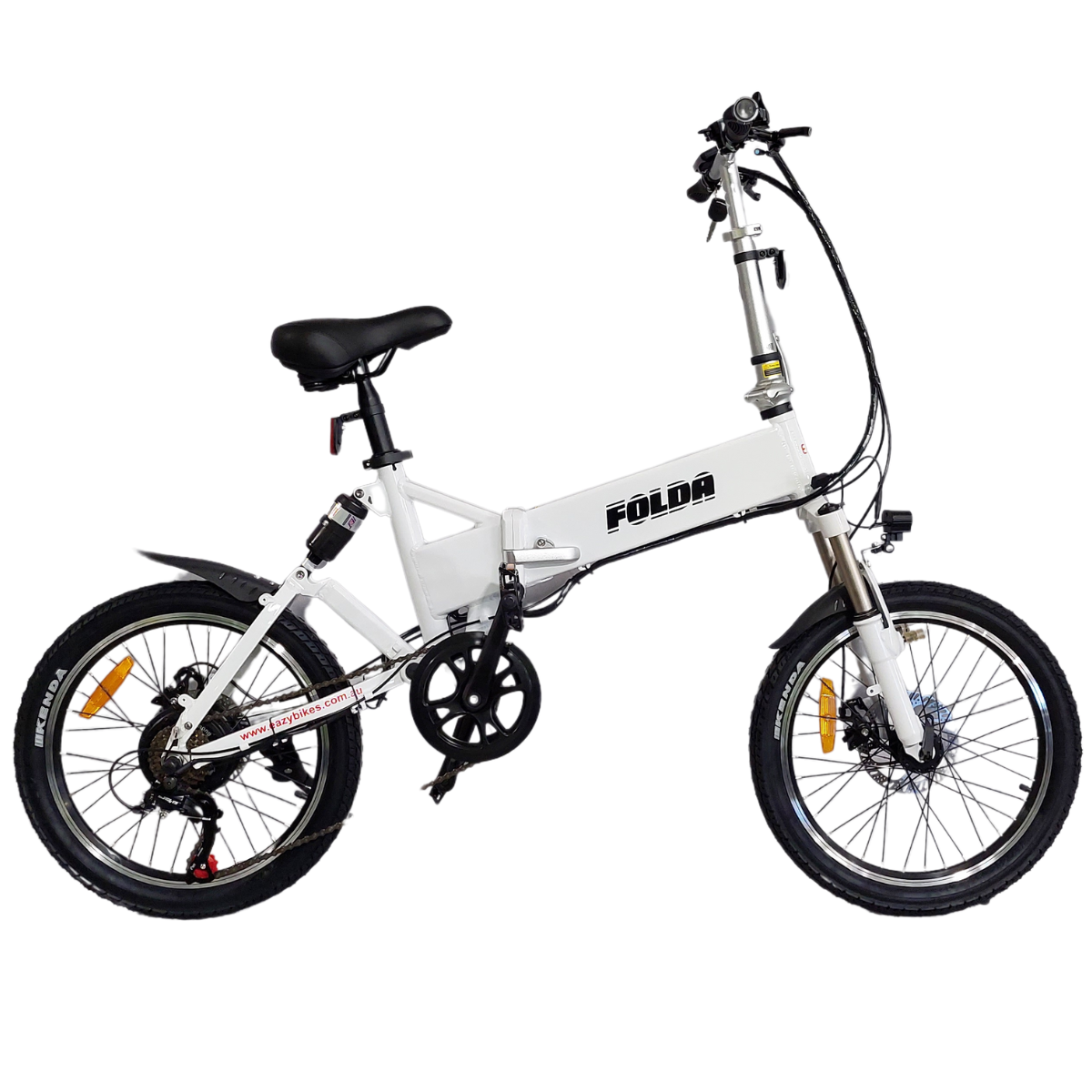 full suspension folding electric bike